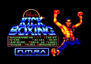 Panza Kick Boxing (UK) (1990) screen shot title